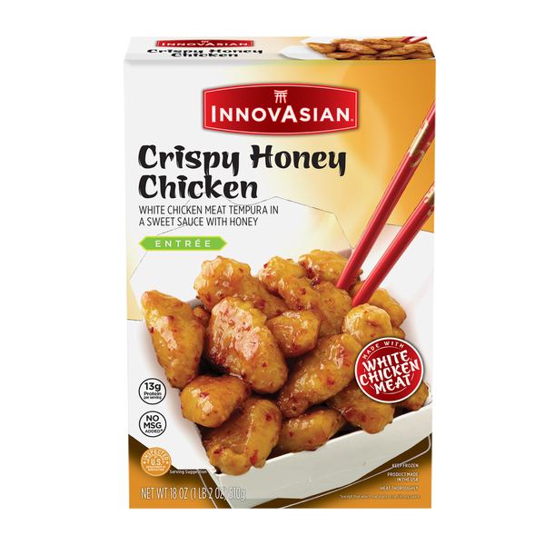 InnovAsian Crispy Honey Chicken 18 Oz InnovAsian Crispy Honey Chicken 18 Oz