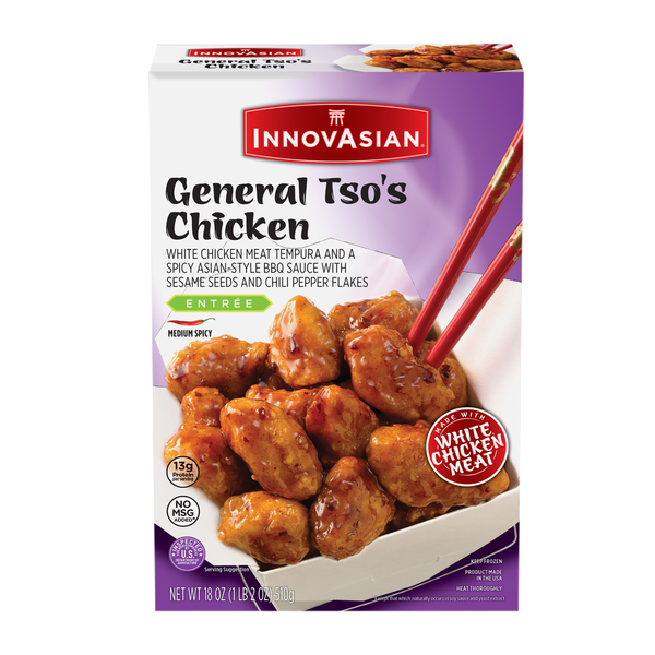 InnovAsian General Tso's Chicken 18 Oz InnovAsian General Tso's Chicken 18 Oz