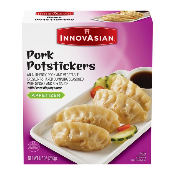 InnovAsian Pork Potstickers 8.7 Oz InnovAsian Pork Potstickers 8.7 Oz