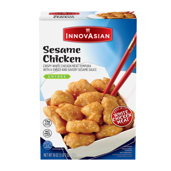InnovAsian Sesame Chicken 18 Oz InnovAsian Sesame Chicken 18 Oz