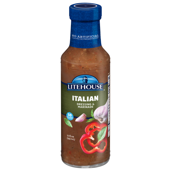 LiteHouse Italian Dressing & Marinade 12 FL Oz
