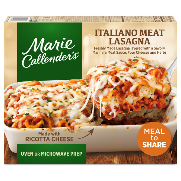 Marie Callender's Italiano Meat Lasagna 31 Oz Marie Callender's Italiano Meat Lasagna 31 Oz