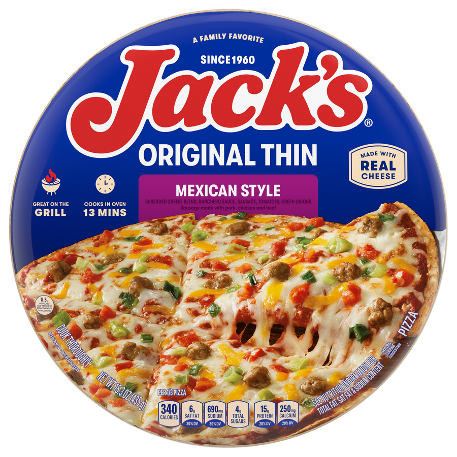 JacksOriginalThinMexicanStylePizza15.3Oz JacksOriginalThinMexicanStylePizza15.3Oz