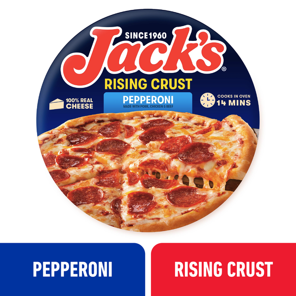 Jack's Rising Crust Pepperoni 26.3 Oz Jack's Rising Crust Pepperoni 26.3 Oz