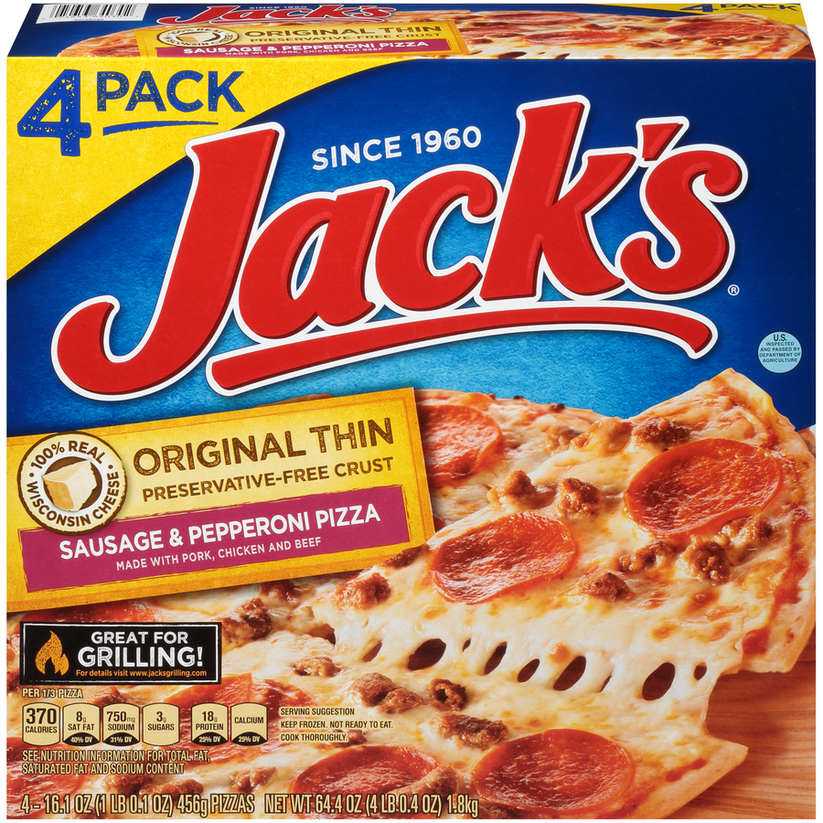 Jacks Pizza Hits Hard And Delicious As A Thin And Tasty Crust!