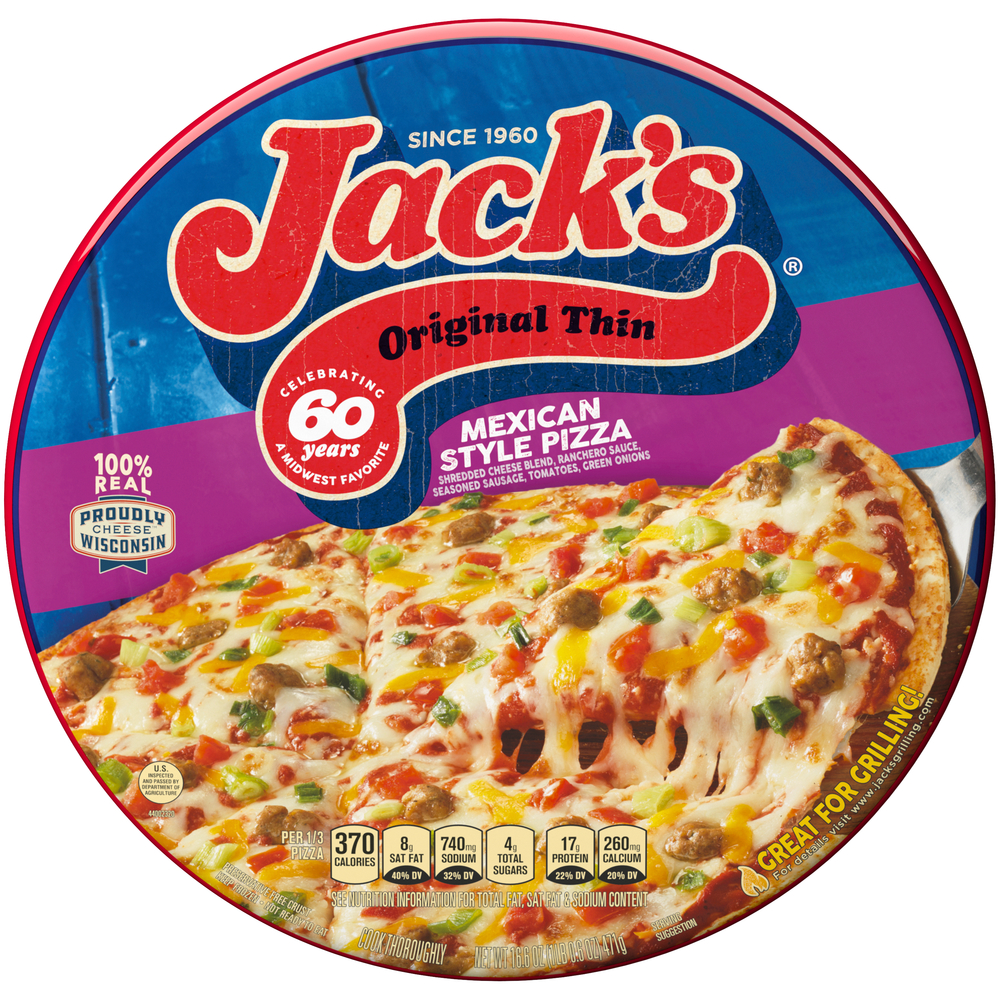 Jacks Pizza Hits Hard And Delicious As A Thin And Tasty Crust!
