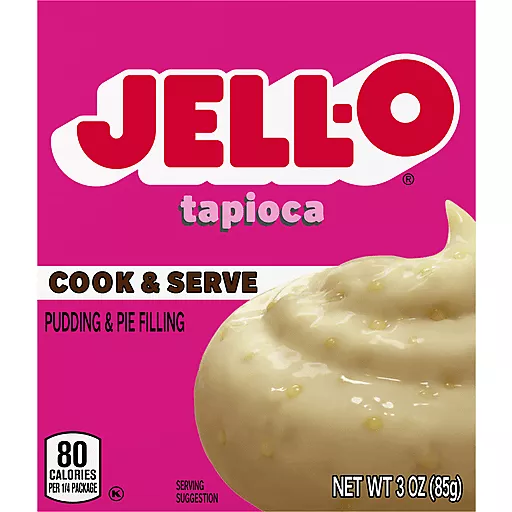 Jello Tapioca Pudding Pie Filling 3 Oz
