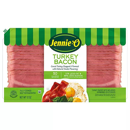 Jennie O Cured Turkey Bacon 12 Oz Jennie O Cured Turkey Bacon 12 Oz