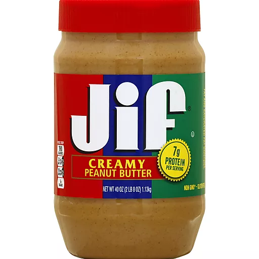 Jif Creamy Peanut Butter 40 Oz Jif Creamy Peanut Butter 40 Oz