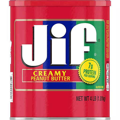 Jif Creamy Peanut Butter 4 LB Jif Creamy Peanut Butter 4 LB