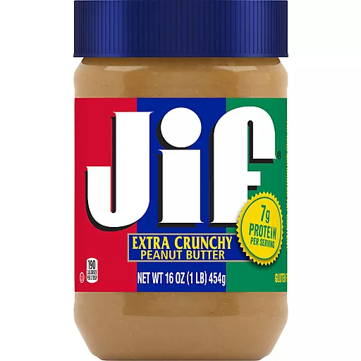 Jif Extra Crunchy Peanut Butter 16 Oz Jif Extra Crunchy Peanut Butter 16 Oz