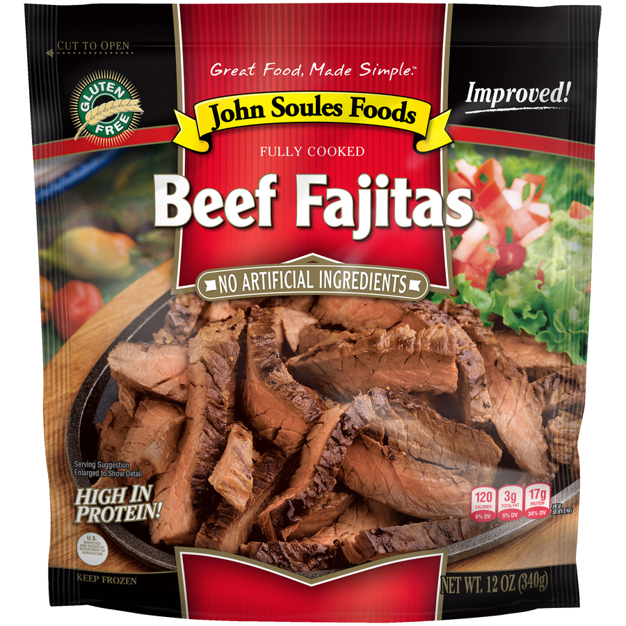 JohnSoulesFoodsBeefFajitas12Oz JohnSoulesFoodsBeefFajitas12Oz