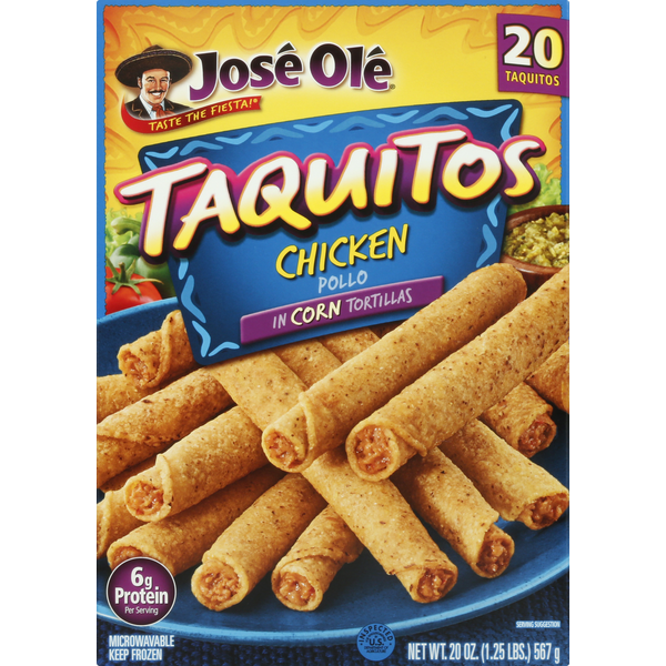 José Olé Chicken Taquitos 20 Oz
