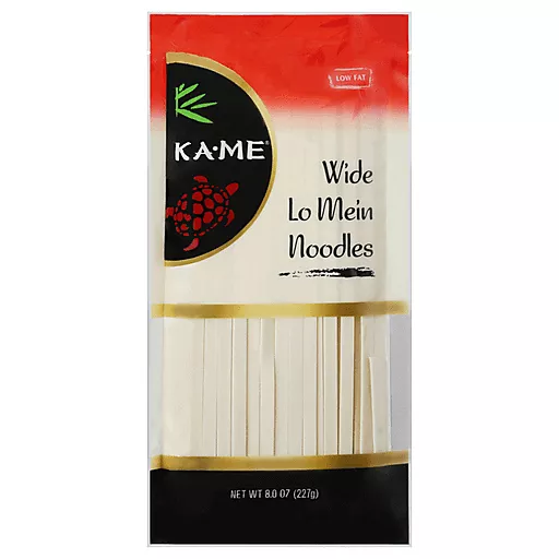 Ka-Me Wide Low Mein Noodles 8.0 Oz