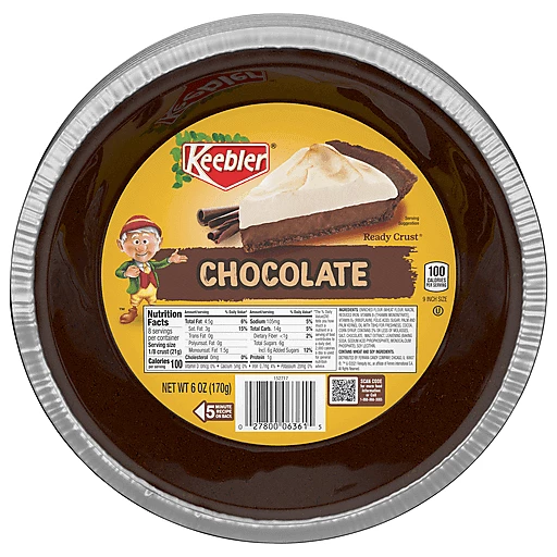Keebler Chocolate Ready Crust 6 Oz