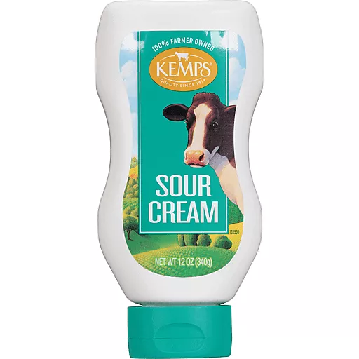 Kemp's Sour Cream Squeezable 12 Oz Kemp's Sour Cream Squeezable 12 Oz