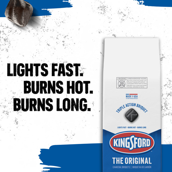 Kingsford Charcoal Burns Hot Long Promo
