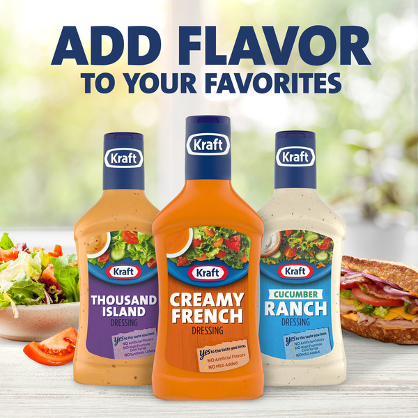 Kraft Creamy French Dressing Promo Two