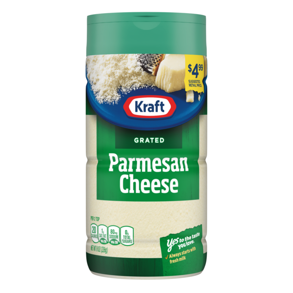 Kraft Grated Parmesan Cheese 8 Oz