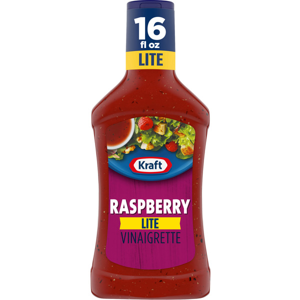 Kraft Raspberry Vinaigrette Lite 16 FL Oz