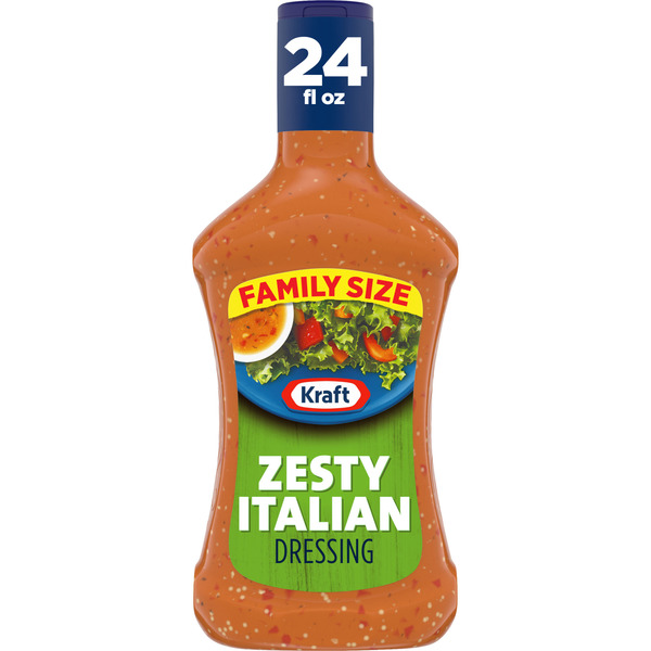 Kraft Zesty Italian Dressing 24 FL Oz