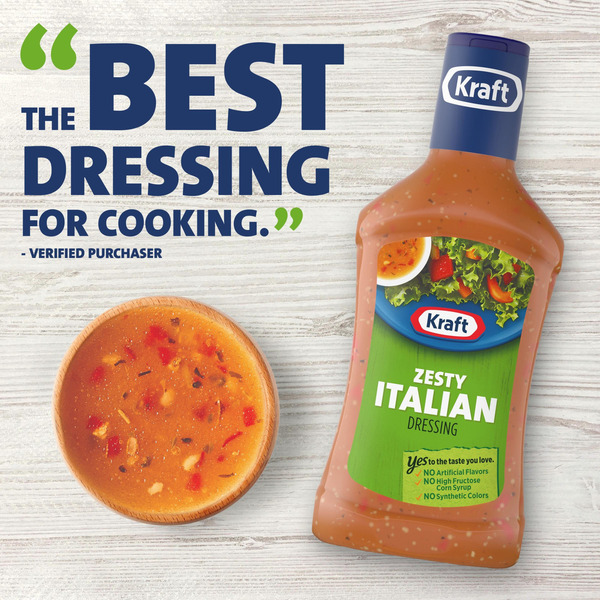 Kraft Zesty Italian Dressing Promo