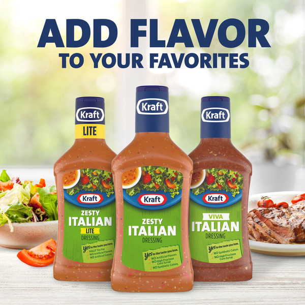 Kraft Zesty Italian Dressing Promo Two