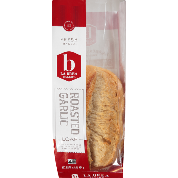 LA Brea Bakery Roasted Garlic Loaf 16 Oz