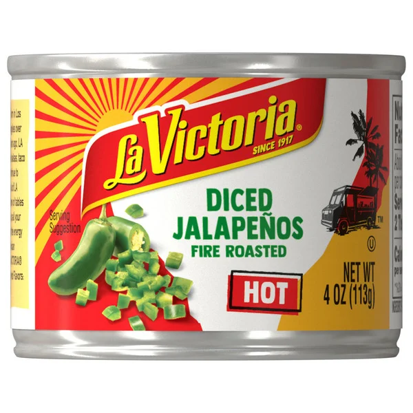 La Victoria Diced Hot Jalapeños 4 Oz La Victoria Diced Hot Jalapeños 4 Oz