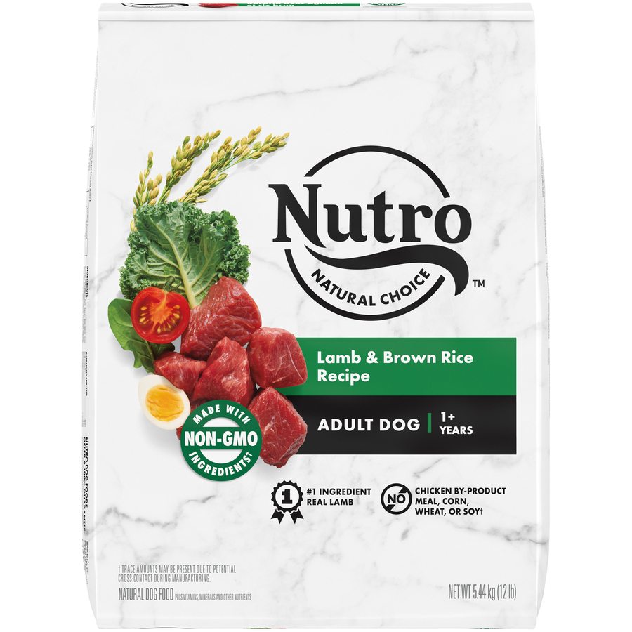 Nutro Lamb & Brown Rice Adult Dog 12 LB