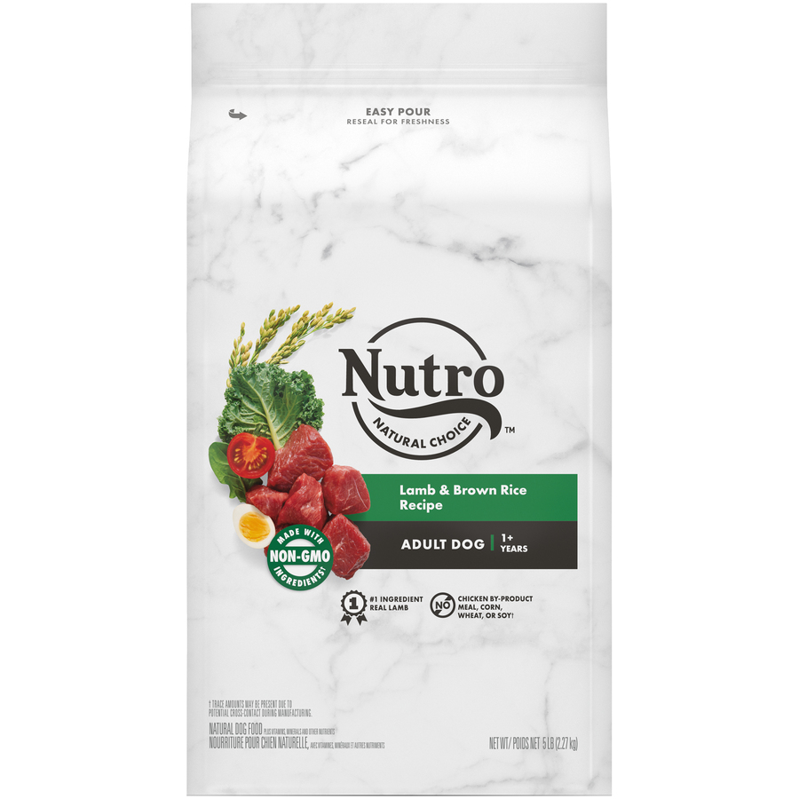Nutro Lamb & Brown Rice Adult Dog 5 LB