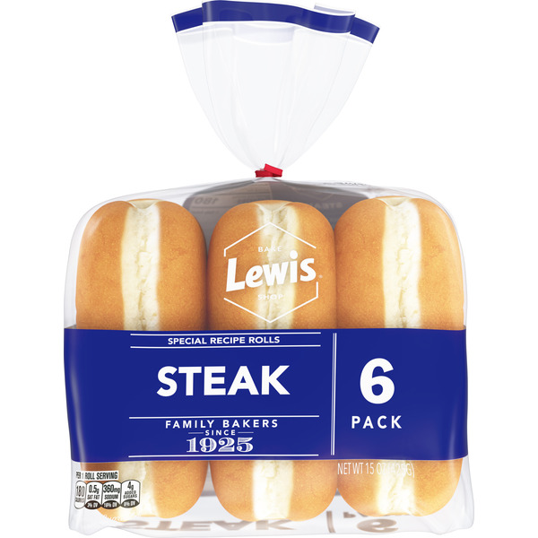 Lewis Special Recipe Steak Rolls 15 Oz
