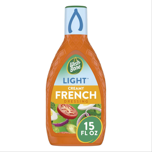 Wishbone Light Creamy French Dressing 15 FL Oz