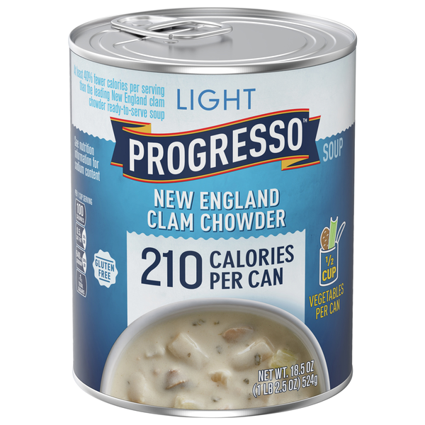 Progresso Light New England Clam Chowder 18.5 Oz