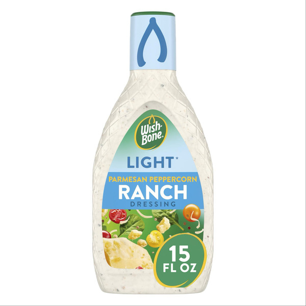 Wishbone Light Parmesan Peppercorn Ranch 15 FL Oz