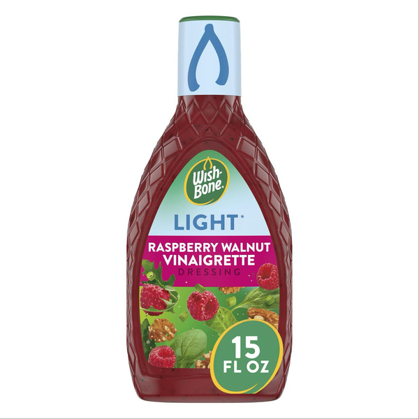 Wishbone Light Raspberry Walnut Dressing 15 FL Oz