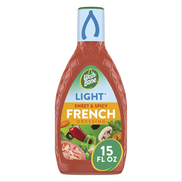 Wishbone Light Sweet & Spicy French Dressing 15 FL Oz