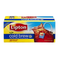 Lipton Iced Tea Refreshes Naturally Giving You A Boost Lipton Cold Brew Iced Tea 22 Family Size Bags 4 8 Oz