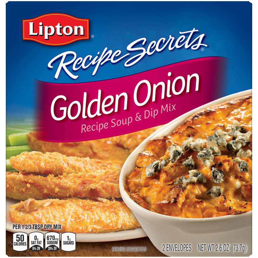 LiptonRecipeSecretsGoldenOnionSoupDipMix2.6Oz