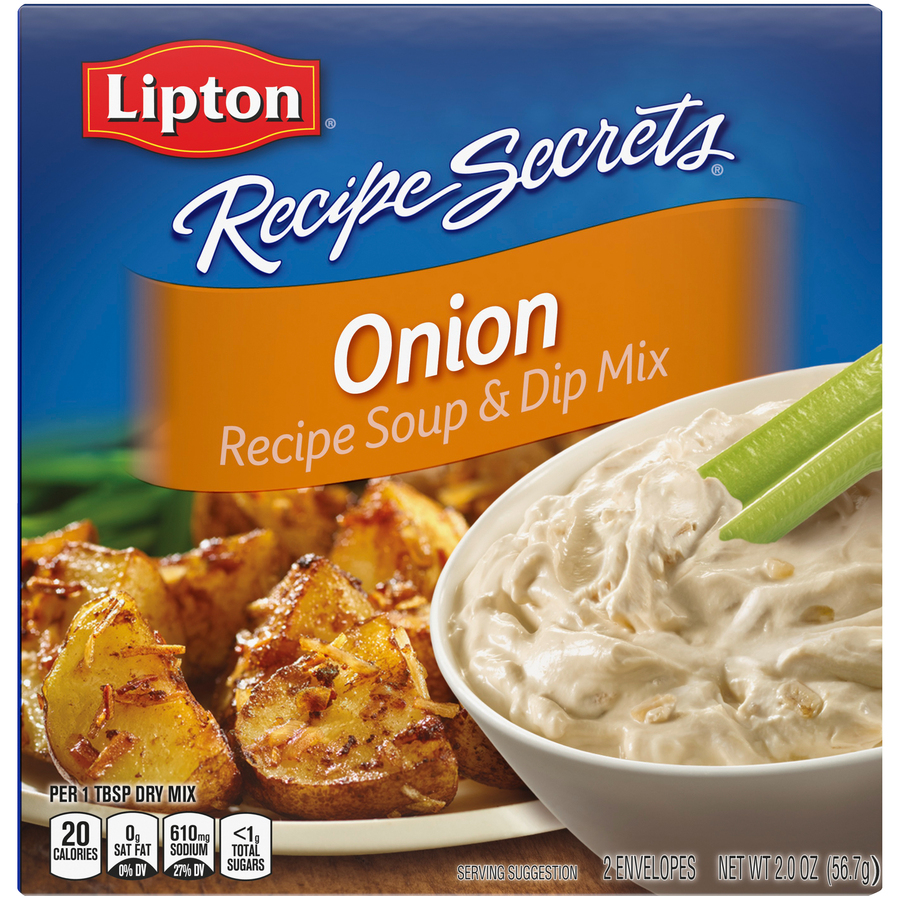 LiptonRecipeSecretsOnionSoupDipMix2Oz LiptonRecipeSecretsOnionSoupDipMix2Oz