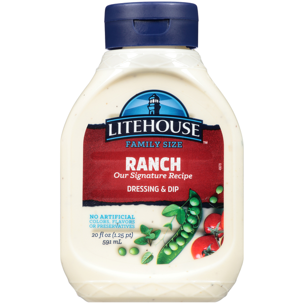 LiteHouse Ranch Dressing 20 FL Oz