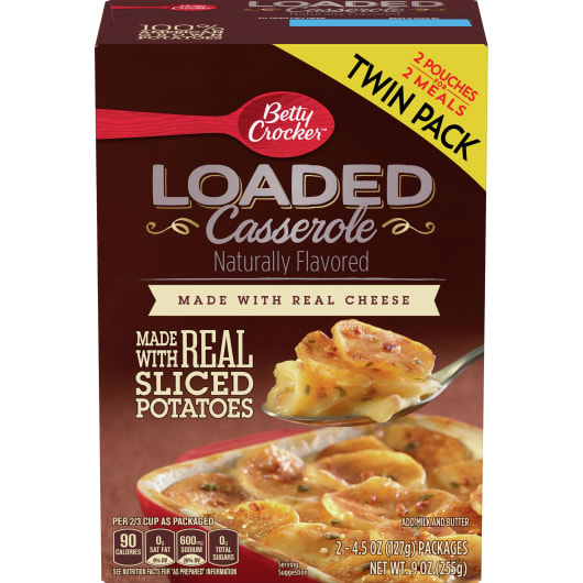 LoadedCasseroleRealSlicedPotatoesTwinPack9Oz