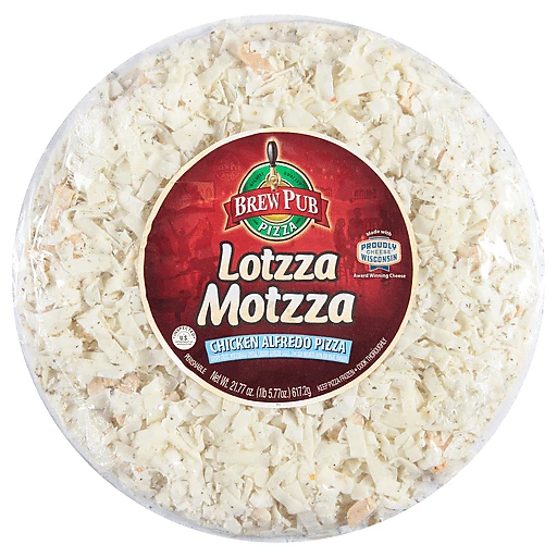 Lotzza Motzza Chicken Alfredo Pizza 21.77 Oz Lotzza Motzza Chicken Alfredo Pizza 21.77 Oz