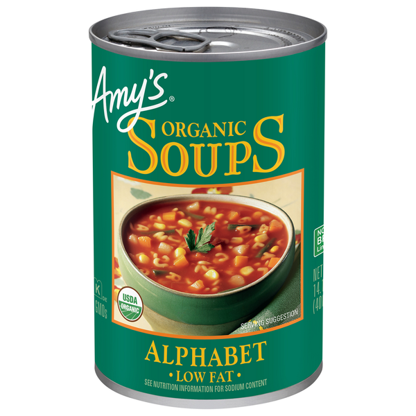 Amy's Low-Fat Alphabet Soup 14.1 Oz