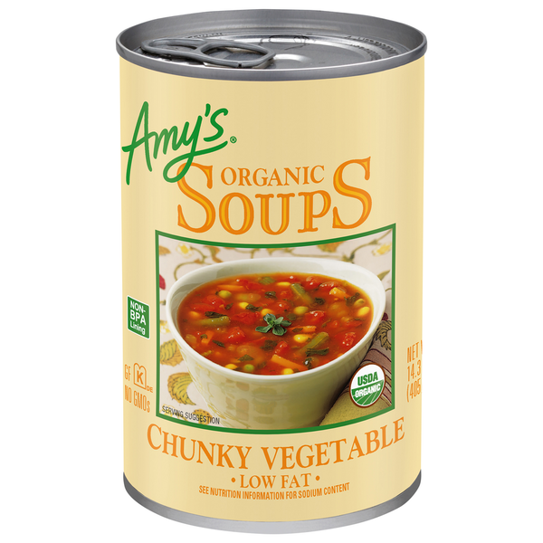 Amy's Low-Fat Chunky Vegetable 14.3 Oz