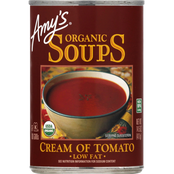Amy's Low-Fat Cream of Tomato14.5Oz