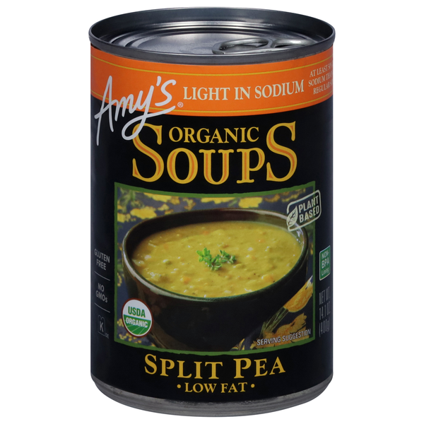 Amy's Low Sodium Split Pea 14.1 Oz