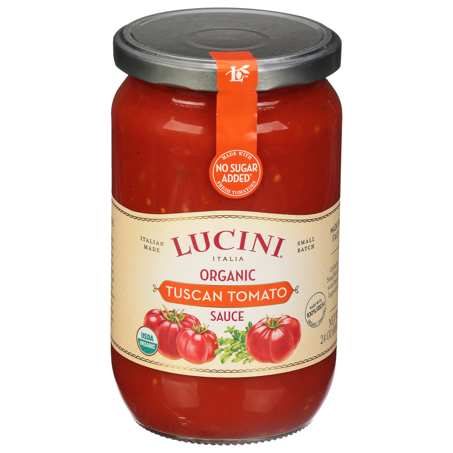 LuciniItaliaSmallBatchOrganicTuscanTomatoSauce24Oz