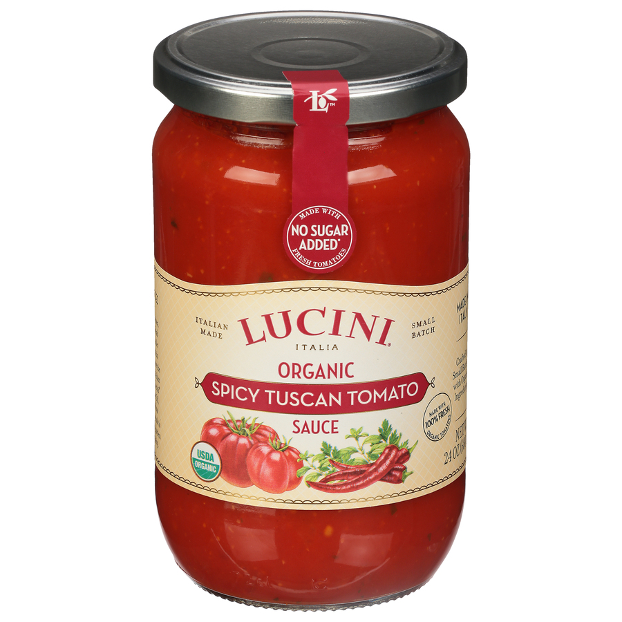 LuciniOrganicSpicyTuscanTomatoSauce24Oz