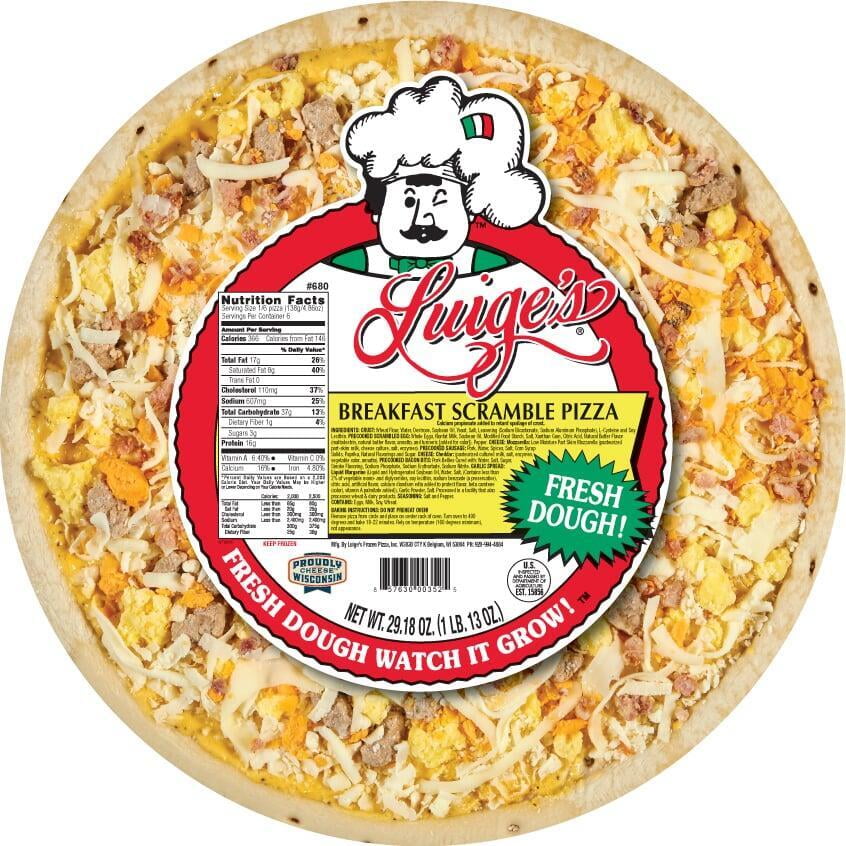 Luige's Fresh Dough Breakfast Scramble 1 LB 13 Oz Luige's Fresh Dough Breakfast Scramble 1 LB 13 Oz